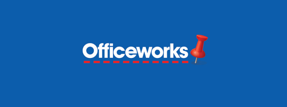 Officeworks brand header